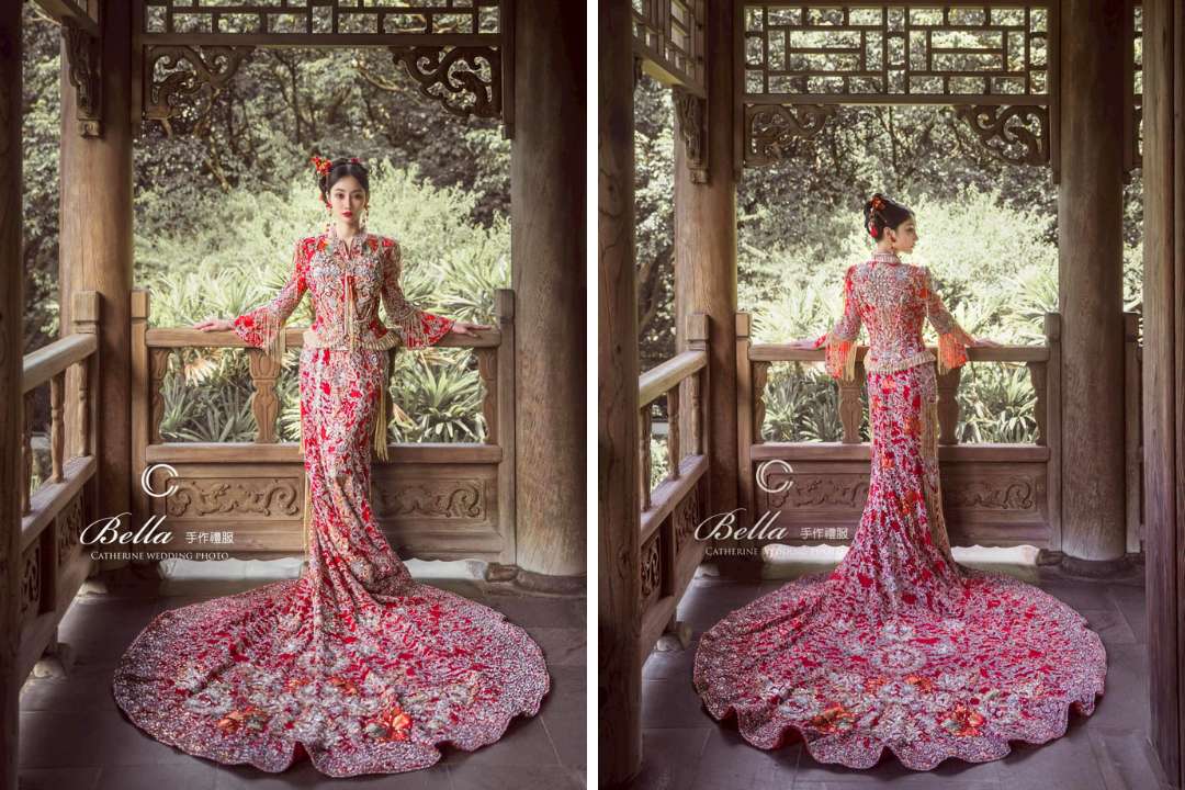 凱瑟琳婚紗 中式禮服