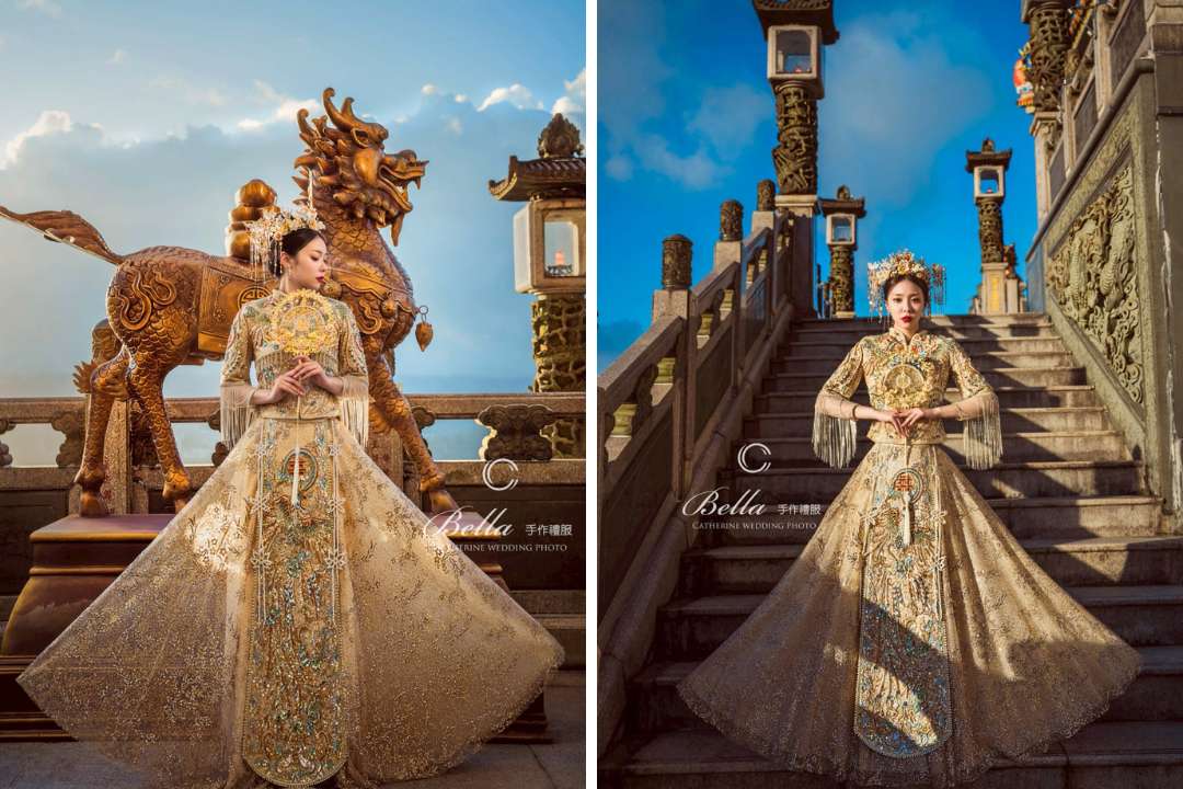 凱瑟琳婚紗 中式禮服