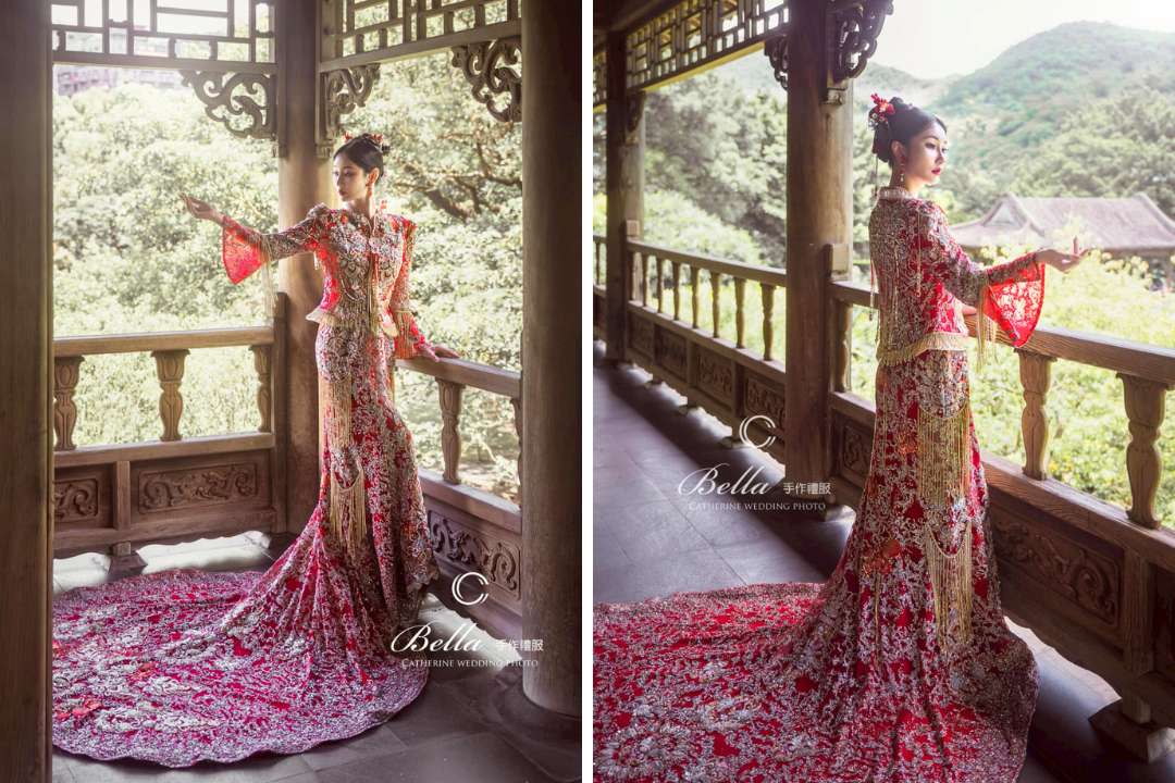 凱瑟琳婚紗 中式禮服