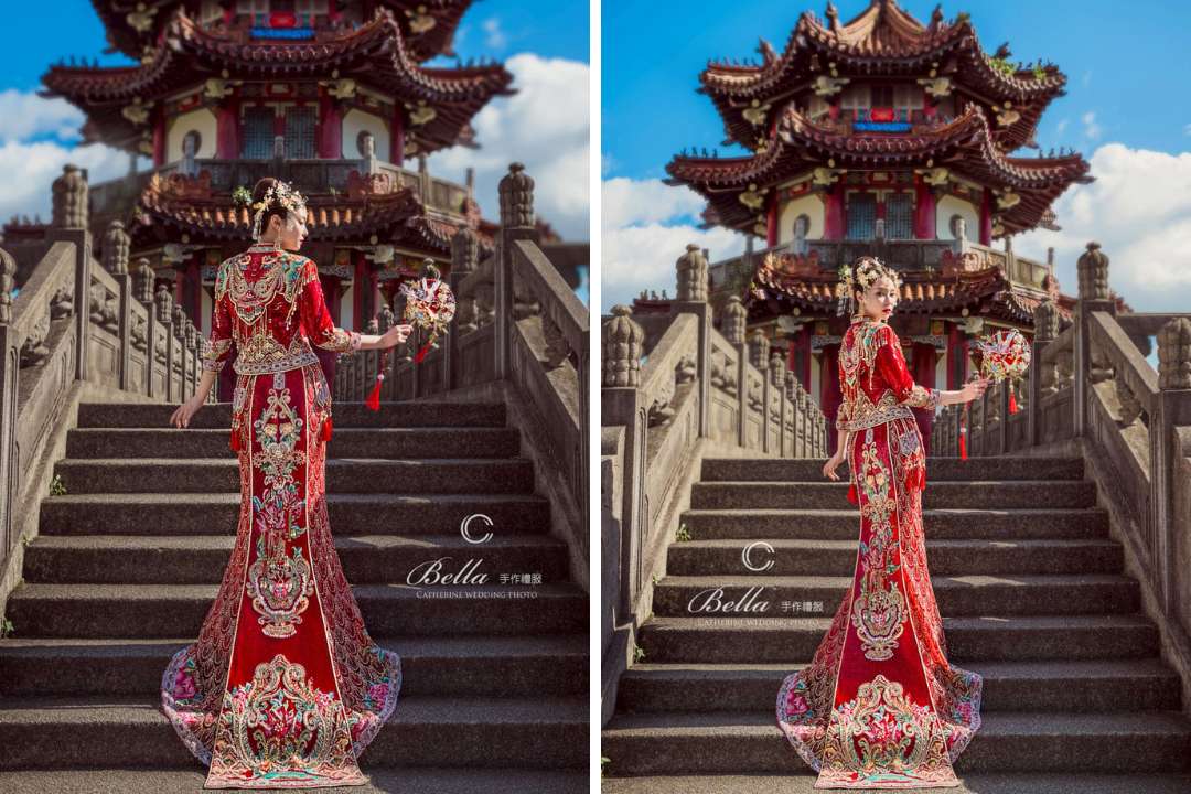 凱瑟琳婚紗 中式禮服