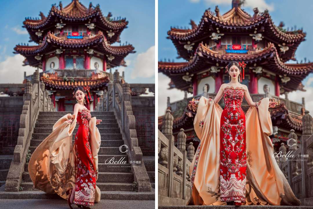  凱瑟琳婚紗 中式禮服