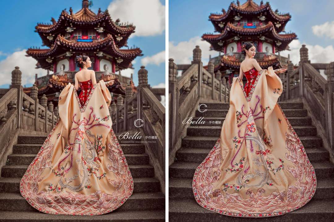 凱瑟琳婚紗 中式禮服
