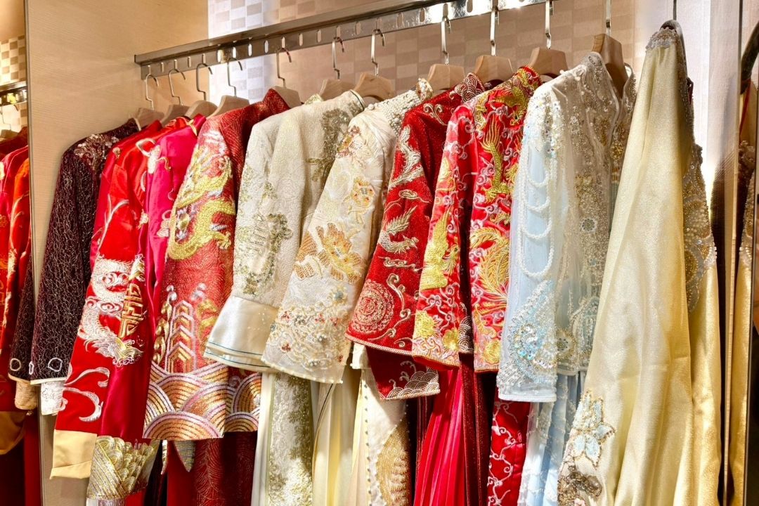 板橋蘇菲雅 婚紗 中式 禮服 大尺碼禮服 展示區 近300款 婚紗 挑選