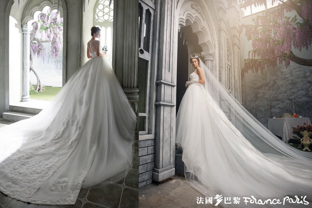 台北法國巴黎 婚紗禮服