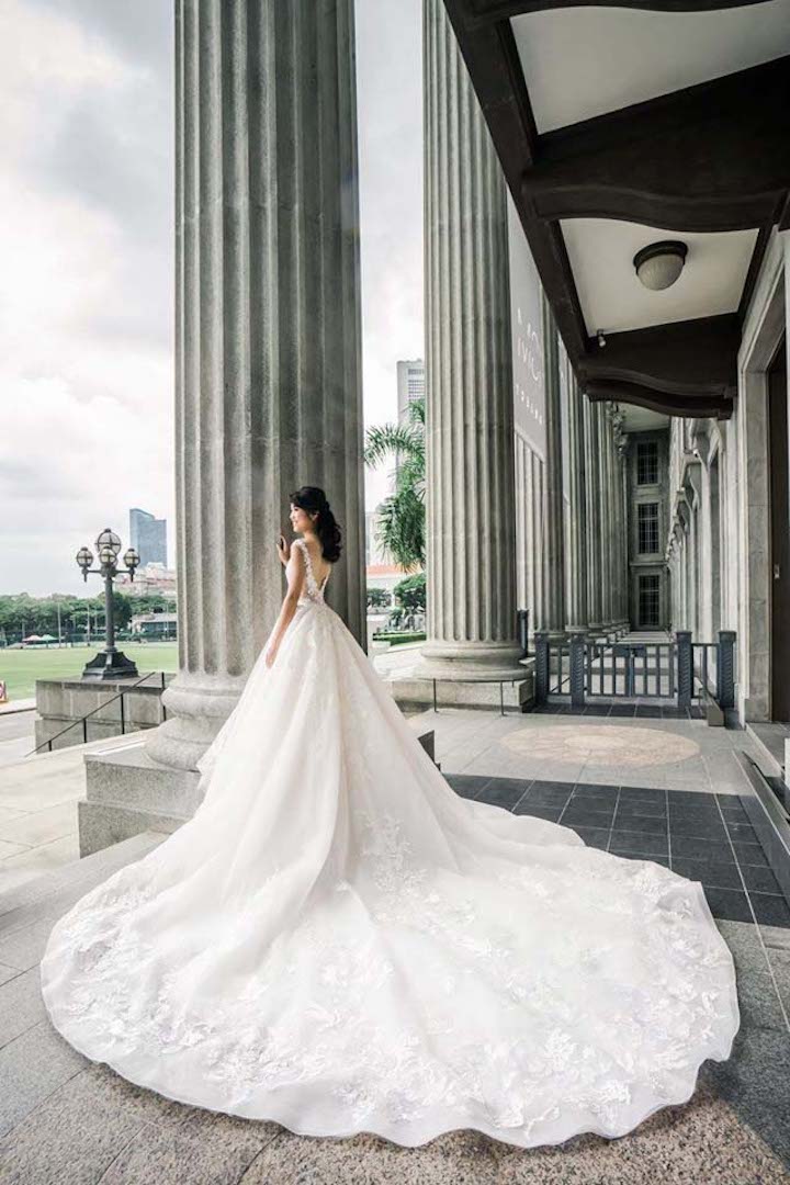 新加坡蔚藍海岸 婚紗禮服 