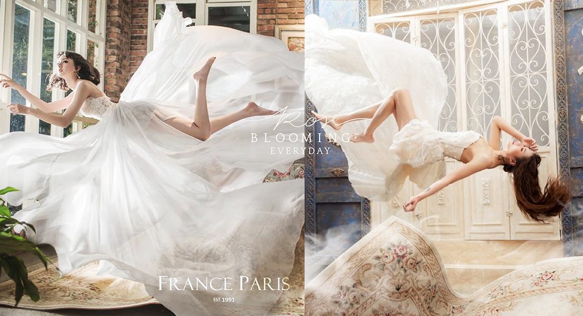 新竹法國巴黎婚紗 漂浮童話 婚紗照