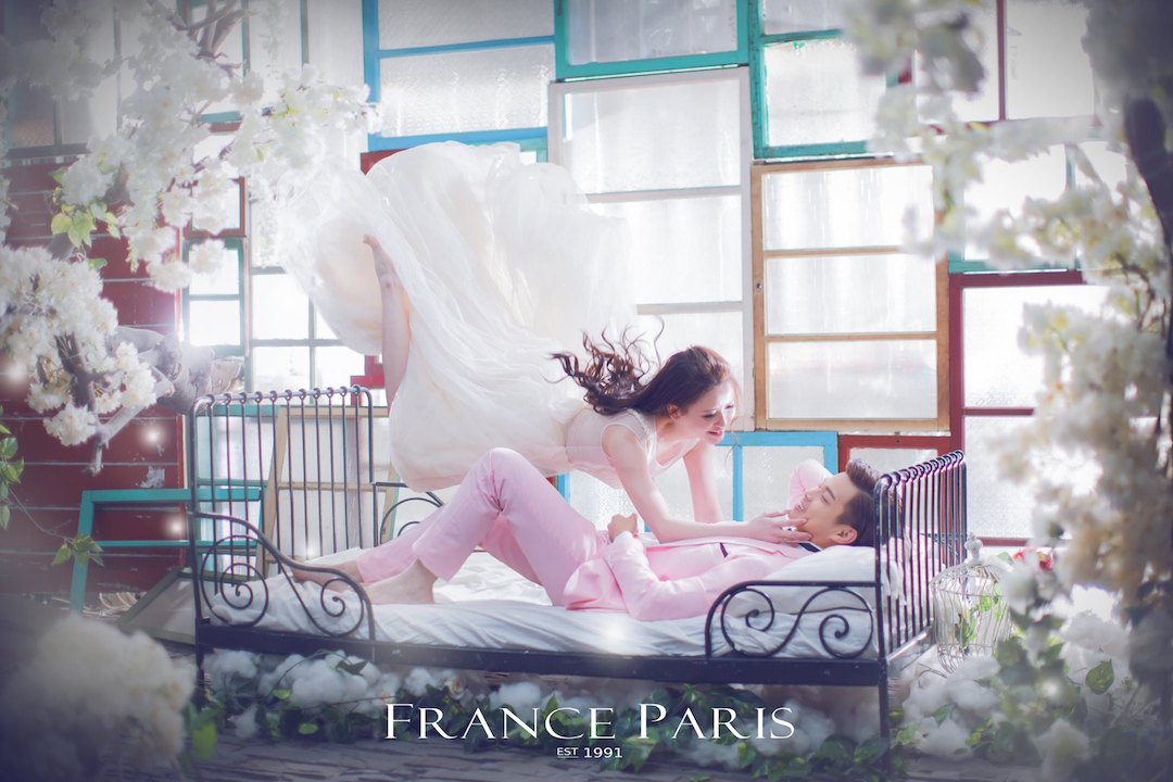 新竹法國巴黎婚紗 漂浮童話 婚紗照 