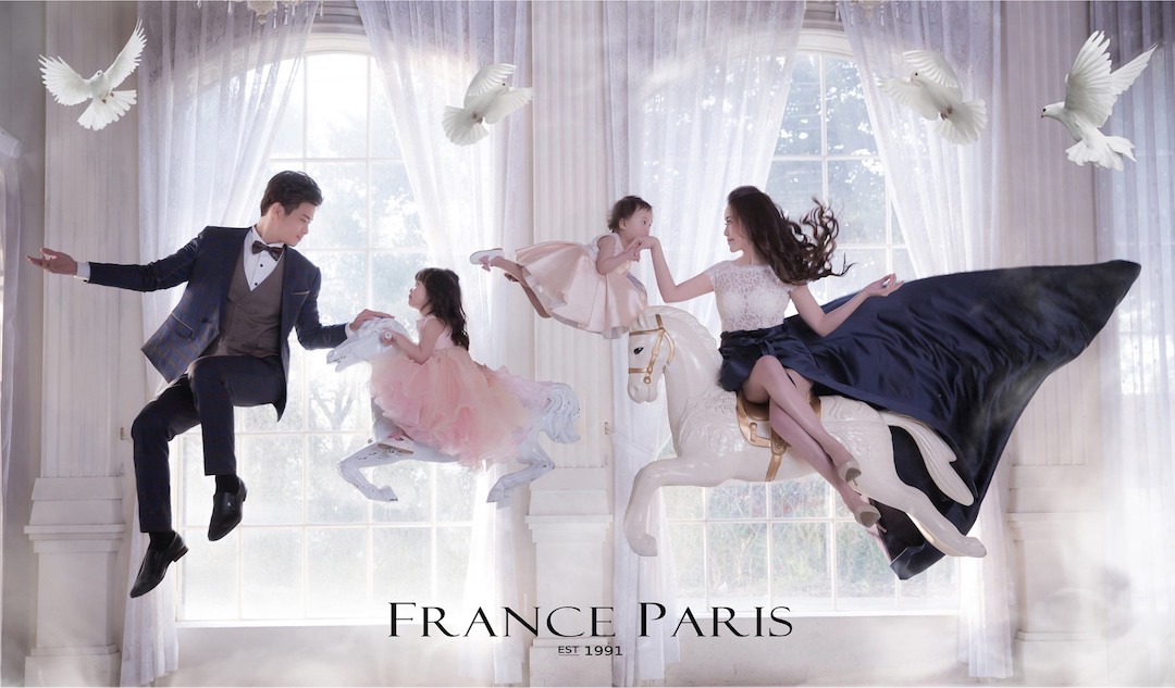 新竹法國巴黎婚紗 漂浮童話 婚紗照 