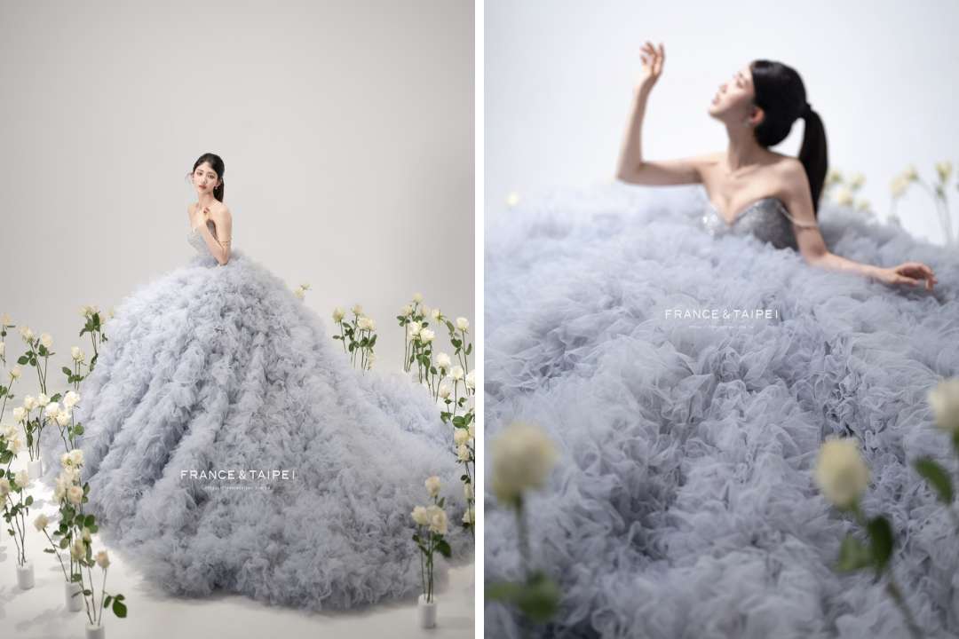 高雄法國台北婚紗 新娘禮服