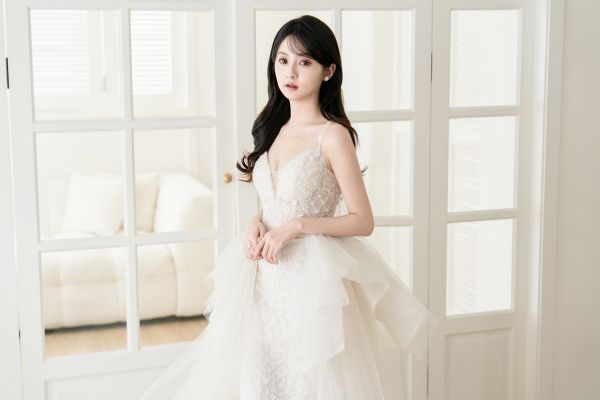 高雄翡麗婚紗 星光呢喃．可拆式魚尾禮服1