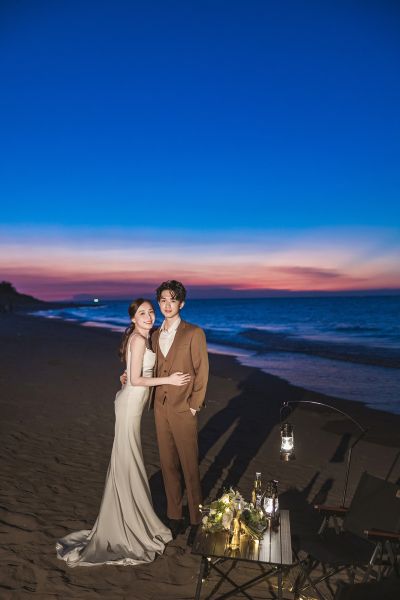 台北曼哈頓 新韓風婚紗照 氛圍感 婚紗照-1