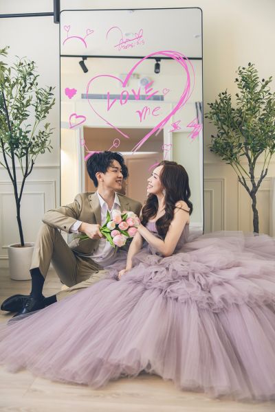 台北曼哈頓 新韓風婚紗照 居家風婚紗照 -2