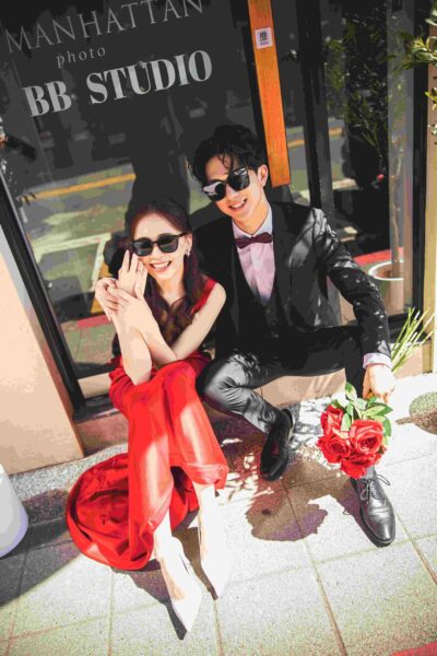 台北曼哈頓 新韓風婚紗照 時尚感婚紗照 -3