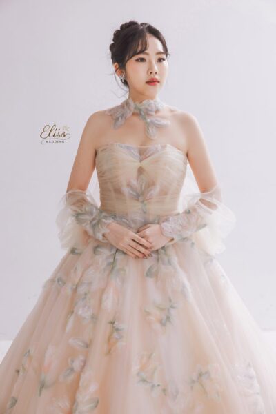 桃園伊莉莎婚紗 立體花卉輕柔 浪漫禮服首選2_result